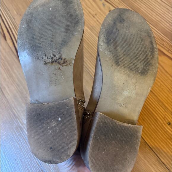 Steve Madden Koto brown leather studded ankle bootie SIZE 7.5M - Picture 5 of 7